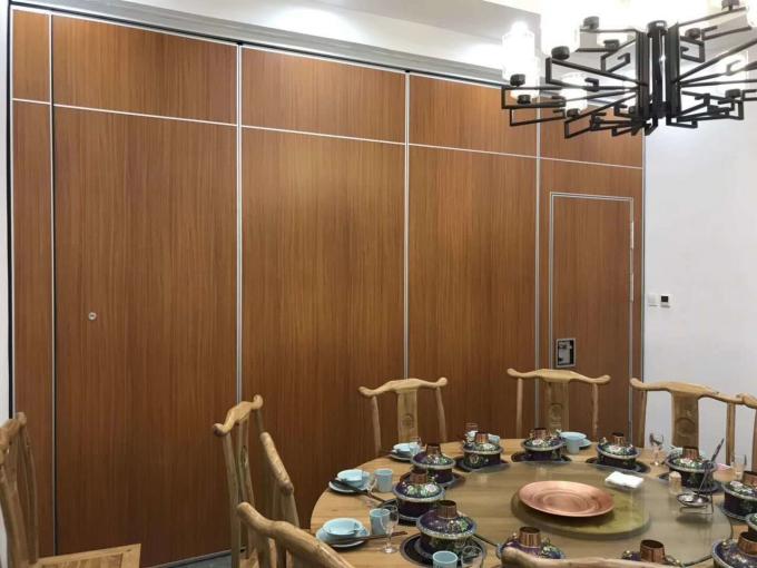 Banquet Room Collapsible Folding Sound Proof Partitions Movable Walls System 0