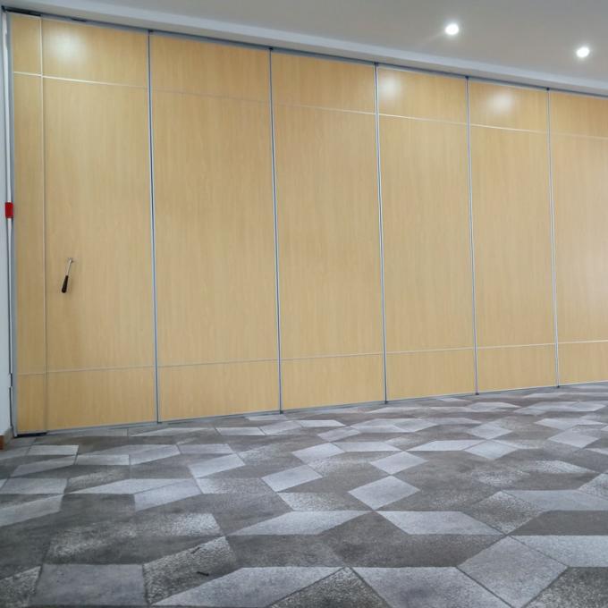 Banquet Room Collapsible Folding Sound Proof Partitions Movable Walls System 2