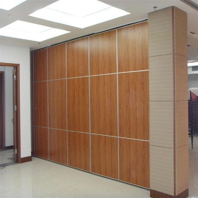 Banquet Room Sound Proof Movable Partition Wall Wooden Materials Specification