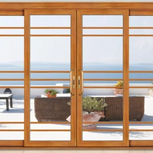 Bottom Roller Sliding Door Wheel Soundproof Low E Sliding Door For Room