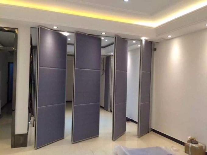Building Materials Interior Decoration Movable Folding Soundproof Sliding partition wall 1