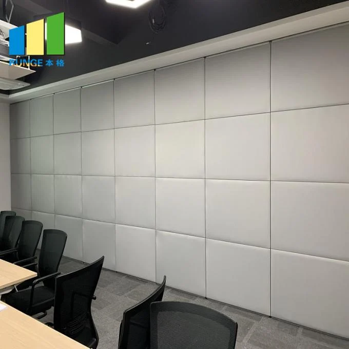 Ceiling Hung Classroom Meeting Room Acoustic Folding Fabric Partition Walls Philippines 1