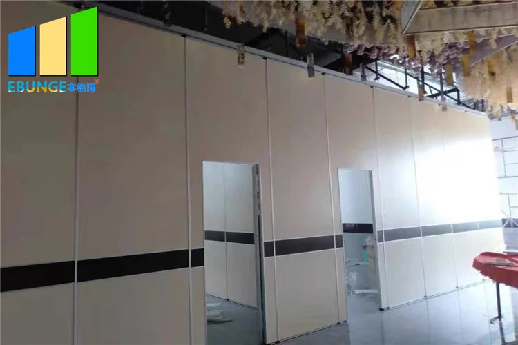 Ceiling Mounted System Hanging Acoustic Room Dividers Office Partition