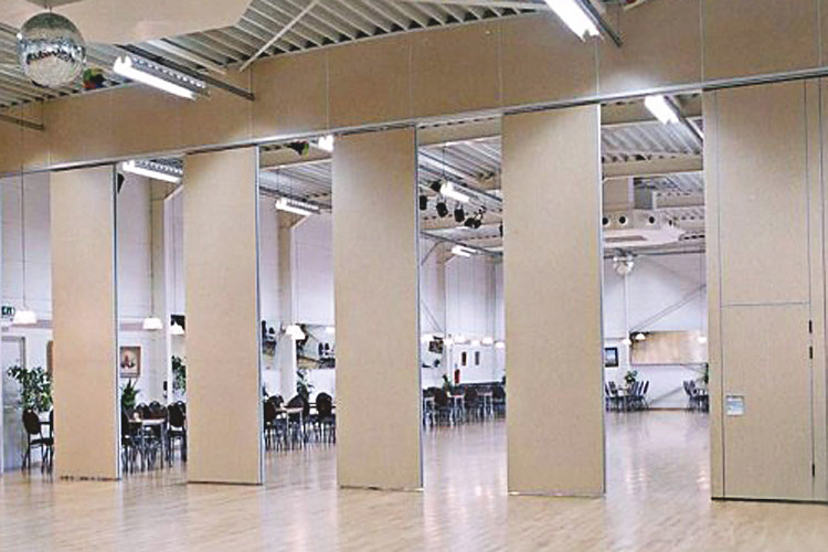 Ceiling Soundproof Movable Office Partition Wall / Sliding Folding Partitions