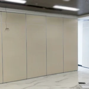 Ceiling Track Divide Space Acoustic Movable Wall Panel Width 800-1200 mm