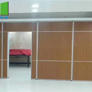China Manufacturer Acoustic Manual Operable Removable Partition Wall Price For Hotel