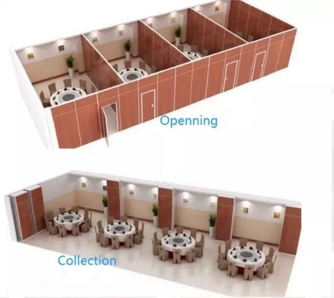 Classroom Operable Wall Functional Control For School Events Hall Room Dividing 6