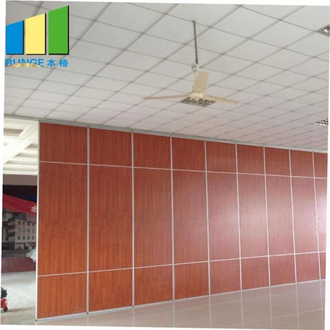 Classroom Mobile Folding Acoustic Partition Walls / Conference Room Sliding Walls 2