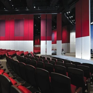 Classroom Movable Doors Mobile Wall Partition Panel For Auditorium Removable Doors