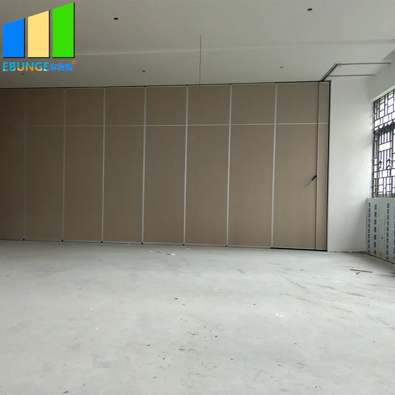 Classroom Operable Wall With Functional Control For School Events Hall Dividing