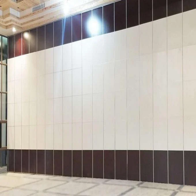 Classroom Sliding Wall Dividers / Banquet Hall Soundproof Operable Partition Walls 0