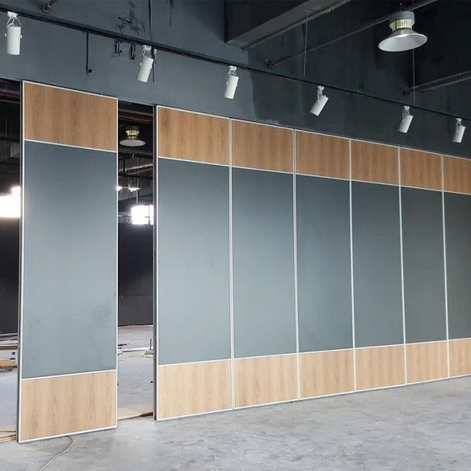 Classroom Soundproof Folding Partition Walls , American Style Acoustic Movable Partition 0
