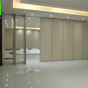 Classroom Wooden Movable Door Acoustic Partition Walls For Office