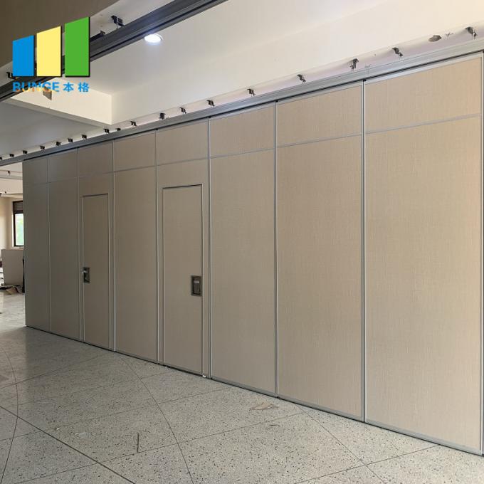 Collapsible Acoustic Office Retractable Wall Movable Partitions For Conference Hall 2