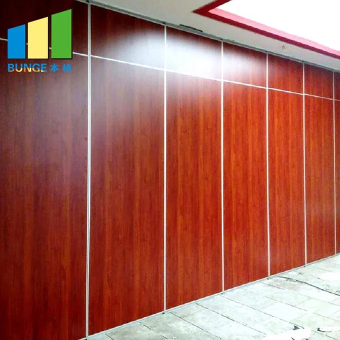 Collapsible Foldable Soundproof Flexible Moving Sliding Door Partition Walls For Wedding Hall 1