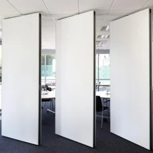 Collapsible Operable Acoustic Partition Wall for Auditorium Sound Insulation 0