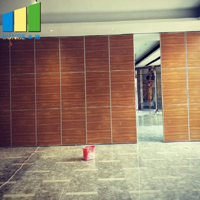 Collapsing Hotel Restaurant Movable Folding Wood Partition Walls In Sri Lanka 1