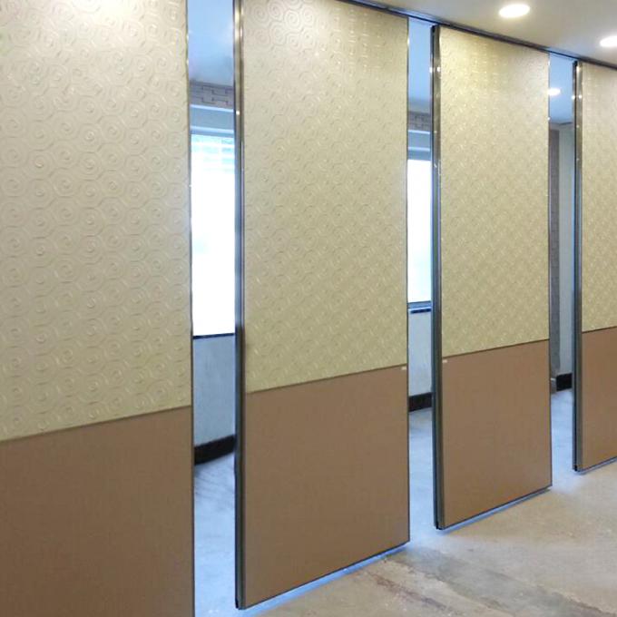 Collapsing Movable MDF Finish Folding Acoustic Partition Walls For Banquet Hall Hotel 2