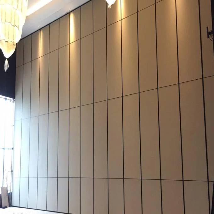 College Top Hanging Operable Partition Wall / Folding Room Partitions 0