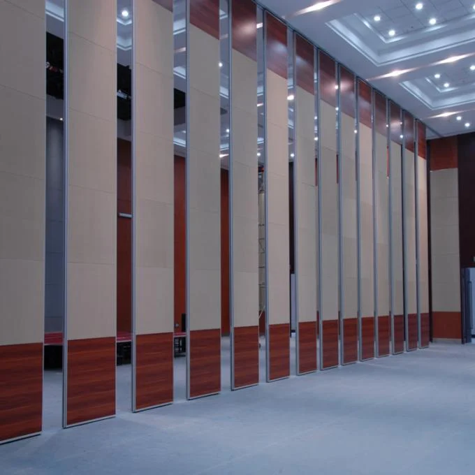 College Top Hanging Operable Partition Wall / Folding Room Partitions 1