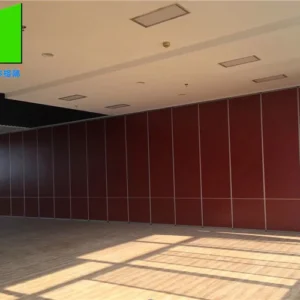 Commercial 5 Star Hotel Sliding Folding Partition Walls For Restaurant