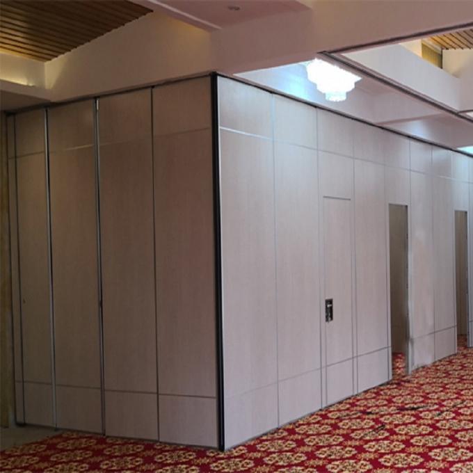 Commercial Acoustic Folding Partition Doors Movable Partition Walls System 2