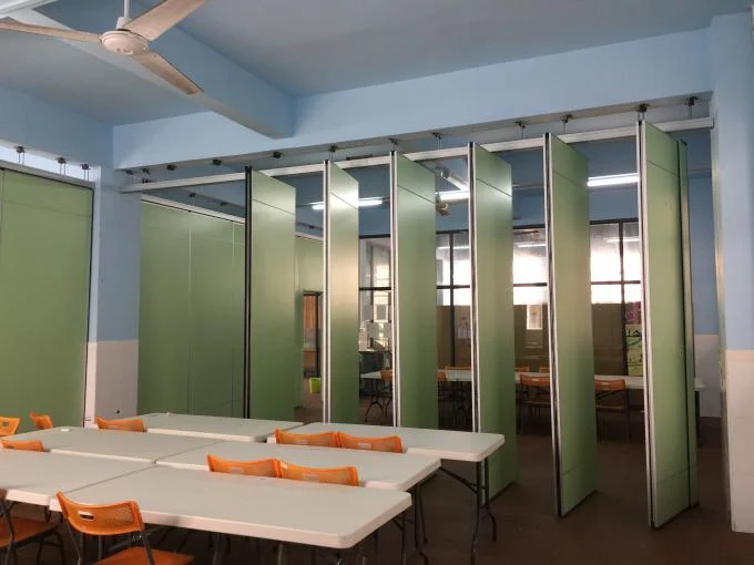 Commercial Acoustic Operable Folding Partition Walls / 65mm Thickness Accordion Partition Walls 0