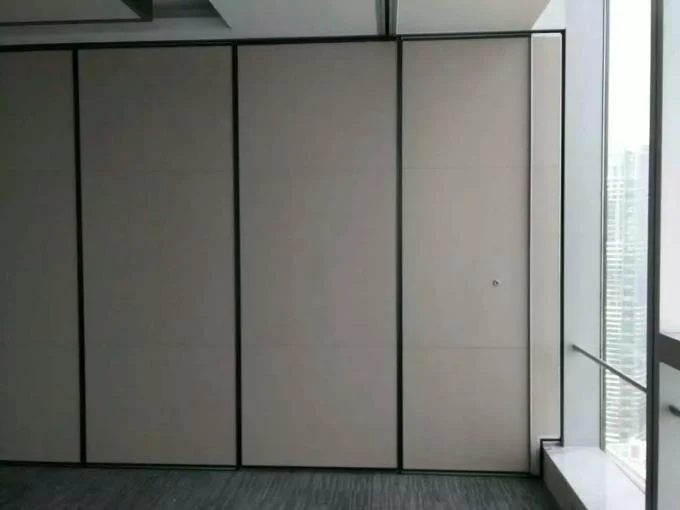 Commercial Aluminium Sliding Door / Office Folding Partition Wall Multi Color 1