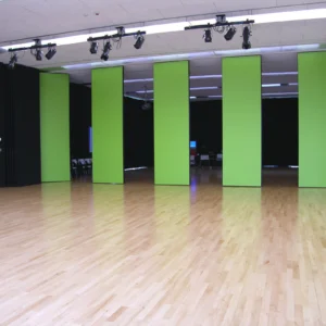 Commercial Aluminum Track Sliding Door Divider Operable Wall Panel 4m Height