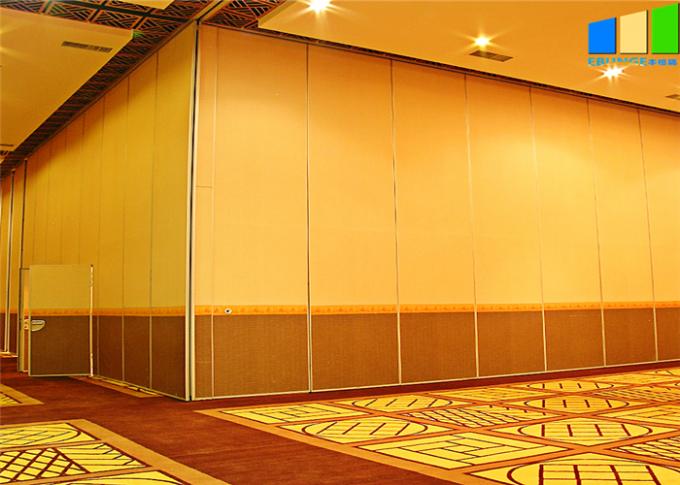 Commercial Collapsible Soundproof Accordion Movable Partitions Wall For Conference Hall 2