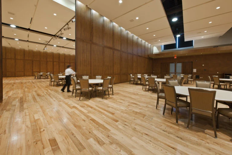 Commercial Decorative Interior Hotel Acoustic Room Dividers Melamine Surface