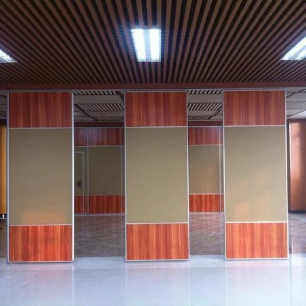 Commercial Folding Partition Doors Melamine Board Movable Wall Partitions For Office 1