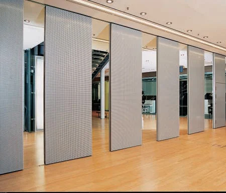Commercial Furniture Acoustic Partition Wall For Office / Aluminum Alloy Frame Glass Partition 1