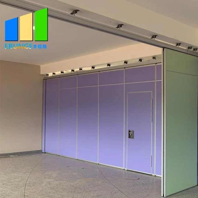 Commercial Furniture Folding MDF Acoustic Room Dividers Partition For Restaurant 1