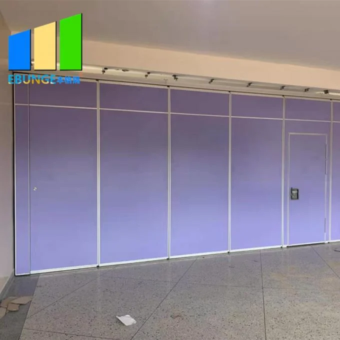 Commercial Furniture Folding MDF Acoustic Room Dividers Partition For Restaurant 0