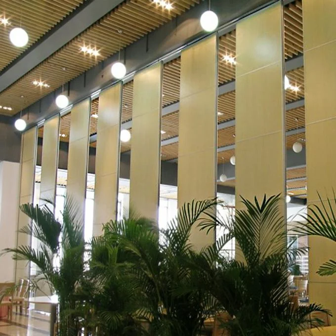 Commercial Furniture Interior System Accordion Folding Partition Walls Voice Insulation 0