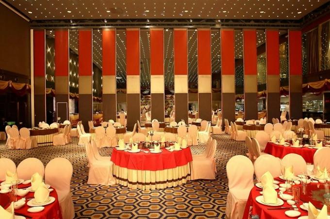 Commercial Furniture Sliding Movable Acoustic Partition Walls for Hotel 1
