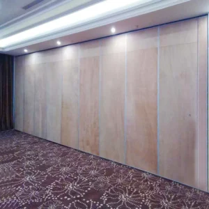Commercial Movable Partition Walls / Hanging Ceiling System Banquet Room Dividers