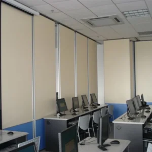 Commercial Office Operable Acoustic Partition Wall 500 - 1200 mm Width