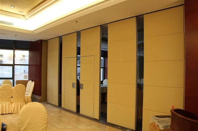 Commercial Sliding Modular Assemble Sound proof Partition Wall For Office Room