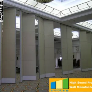 Commercial Sliding Partition Walls Office Aluminum Wall Divider Panels Separation