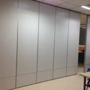 Commercial Sound Proof Partitions , Aluminium Sliding Acoustic Room Dividers