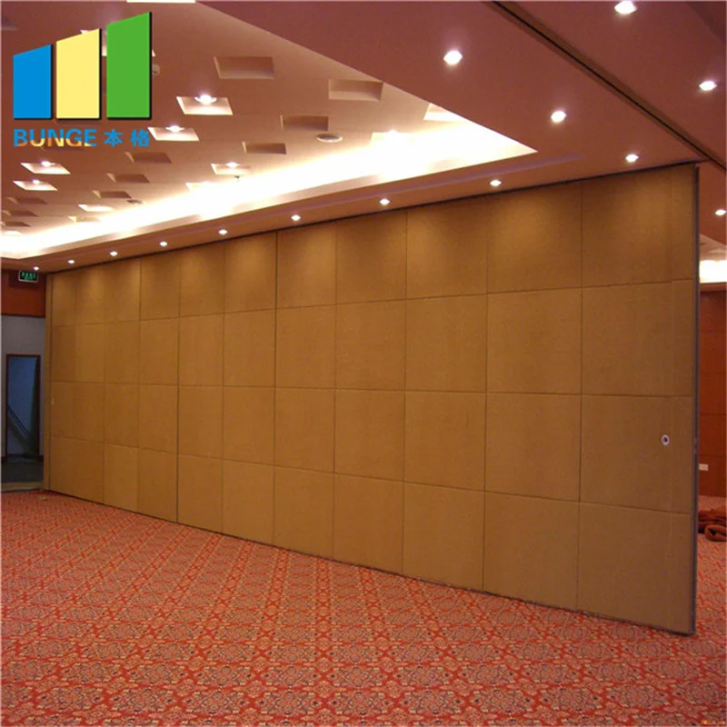 Conference Hall Acoustic Folding Movable Sliding Partition Walls