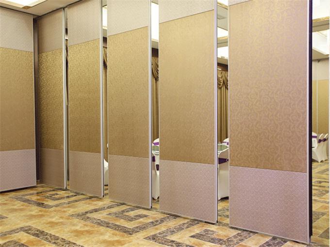 Conference Hall Acoustic Partition Sliding Door Movable Partition Wall System for Hotel 0