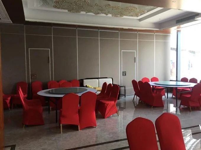 Conference Hall Folding Sliding Movable Door Partitions Banquet Acoustic Folding Room Partitions 3