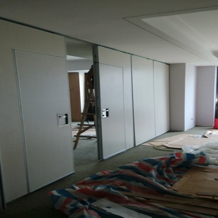 Conference Hall Sliding Folding Partition Wall / Acoustic Room Dividers