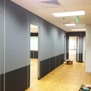 Conference Hall Sound Proof Partitions , Multi Color Sliding Folding Acoustic Room Dividers