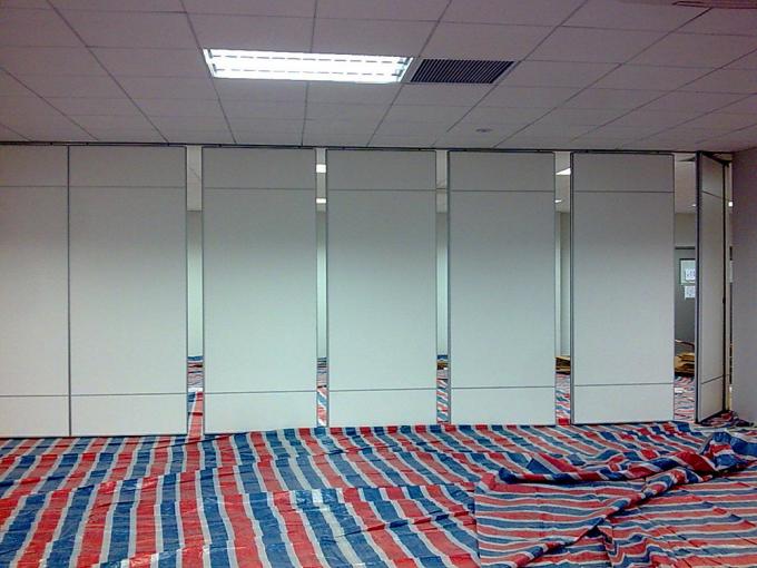 Conference Room Acoustic Folding Movable Partition Walls 85 mm Thickness 0