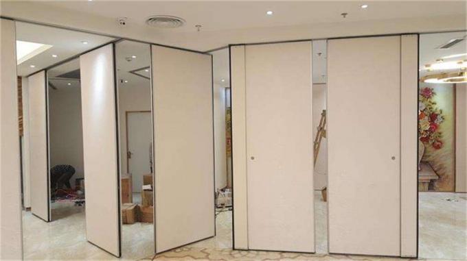 Conference room Acoustic Internal Folding Decorative Acoustic Panel Movable Partition Wall 2