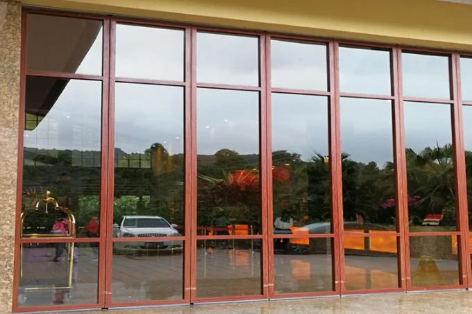 Conference Room Portable Tempered Sliding Glass Partition Walls 2